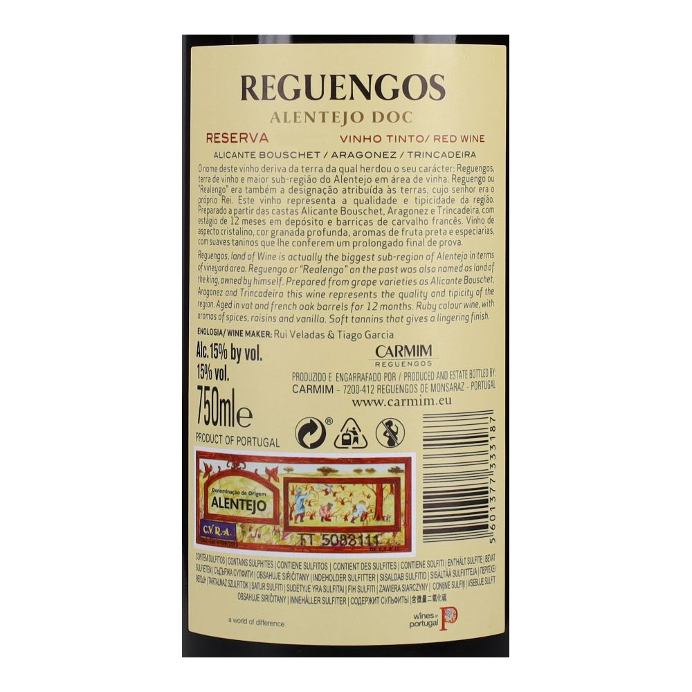  - Vinho Reguengos Reserva Tinto 75cl (2)
