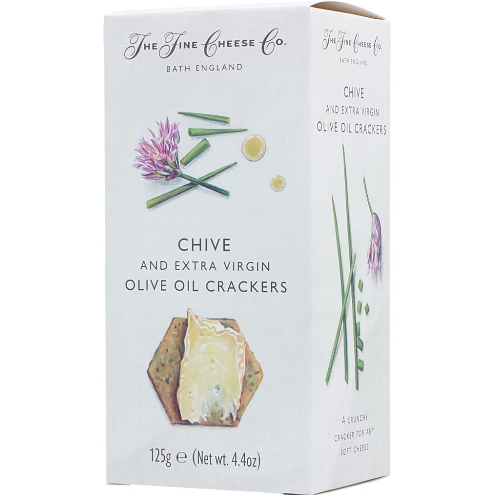  - The Fine Cheese Co. Chive Crackers 125g (1)