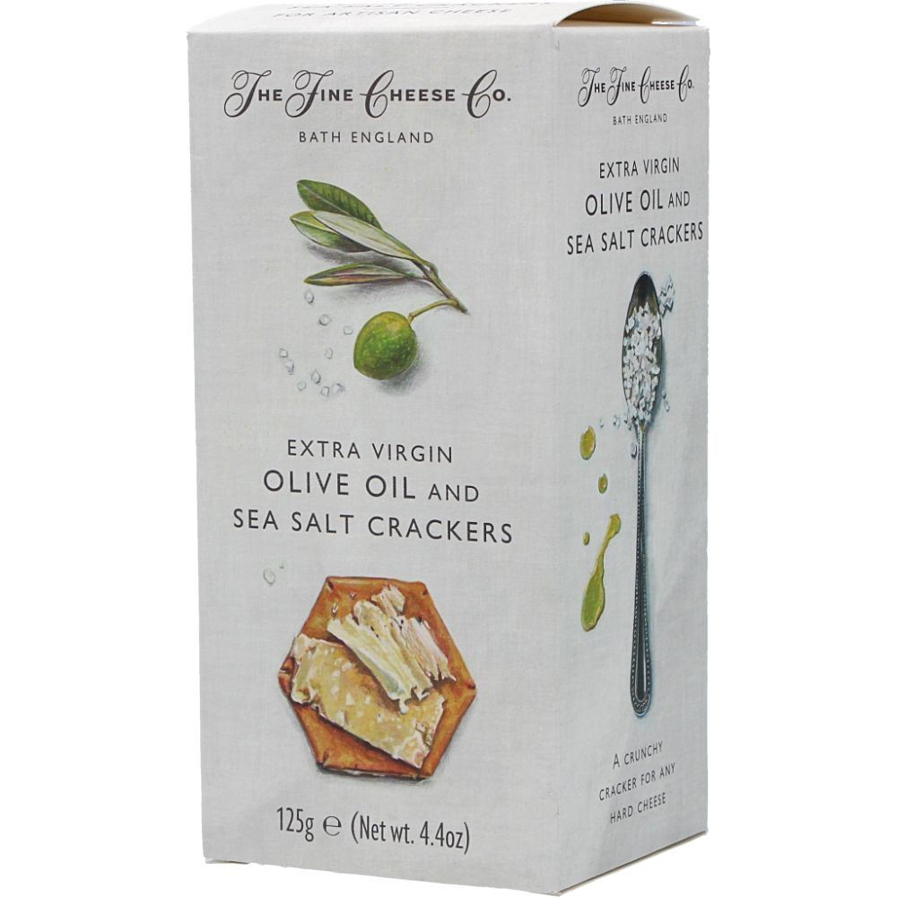  - The Fine Cheese Co. Olive Oil & Sea Salt Crackers 125g (1)