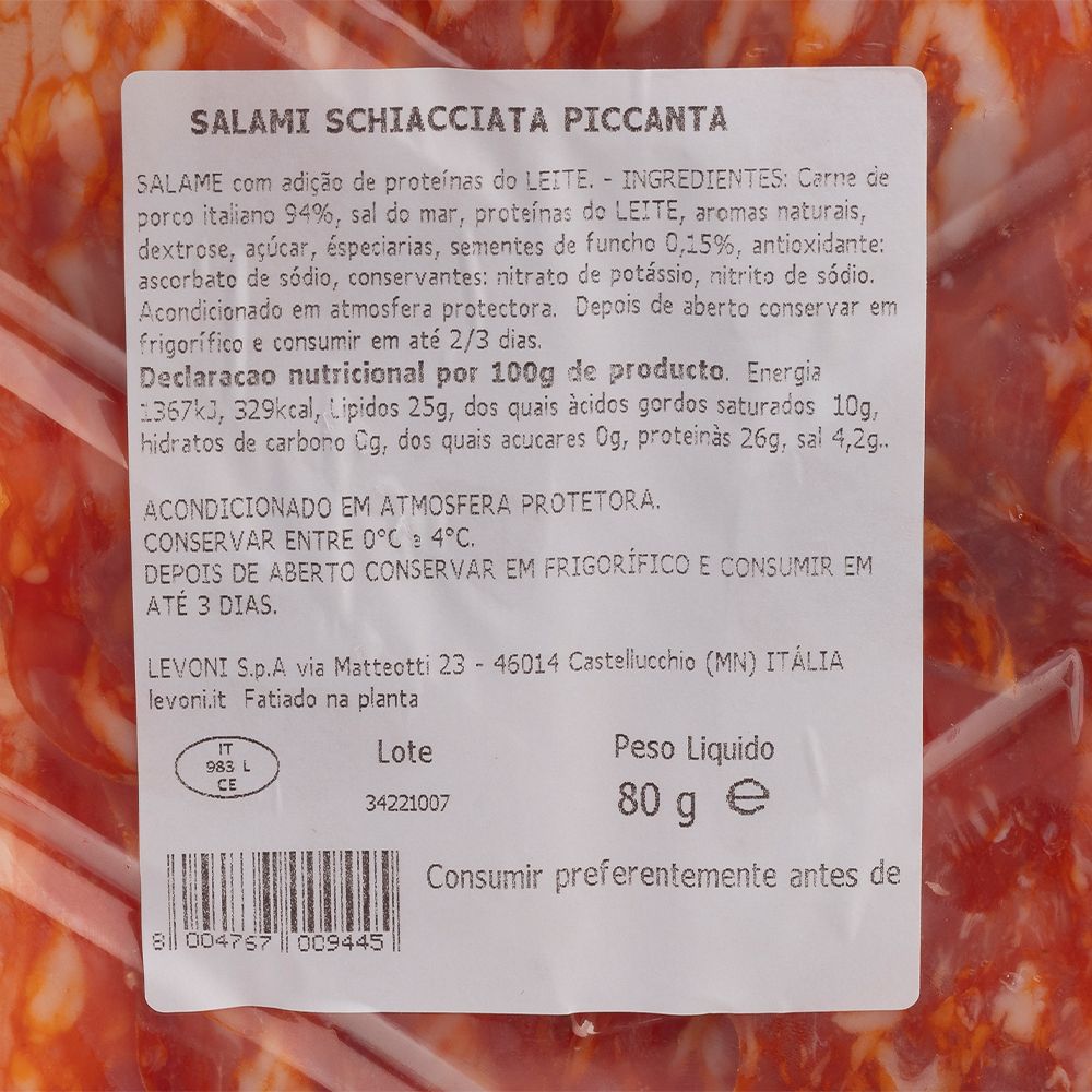  - Levoni Schiacciate Spicy Salami 80g (2)