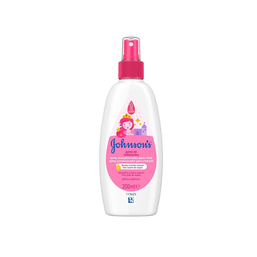  - Johnson`s Shiny Drops Kids Conditioner Spray 200 ml (1)