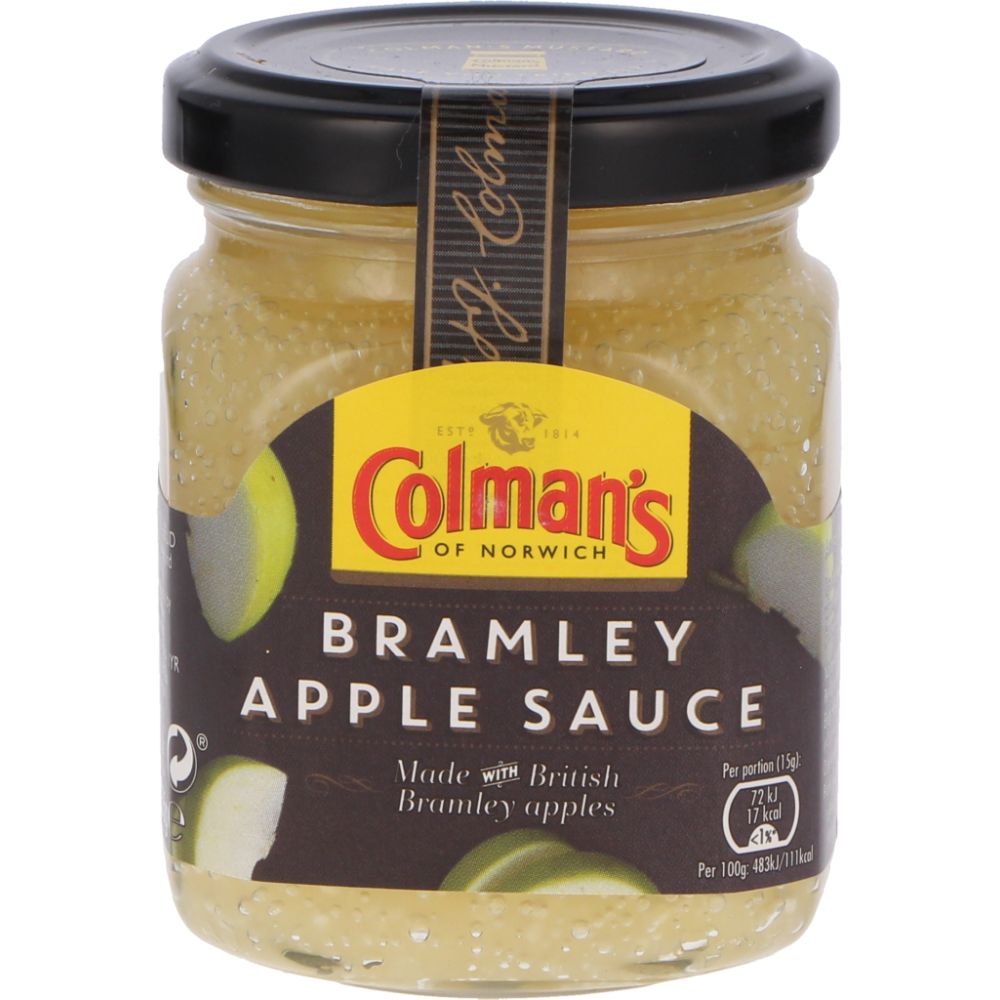  - Colman`s Bramley Apple Sauce 155g (1)