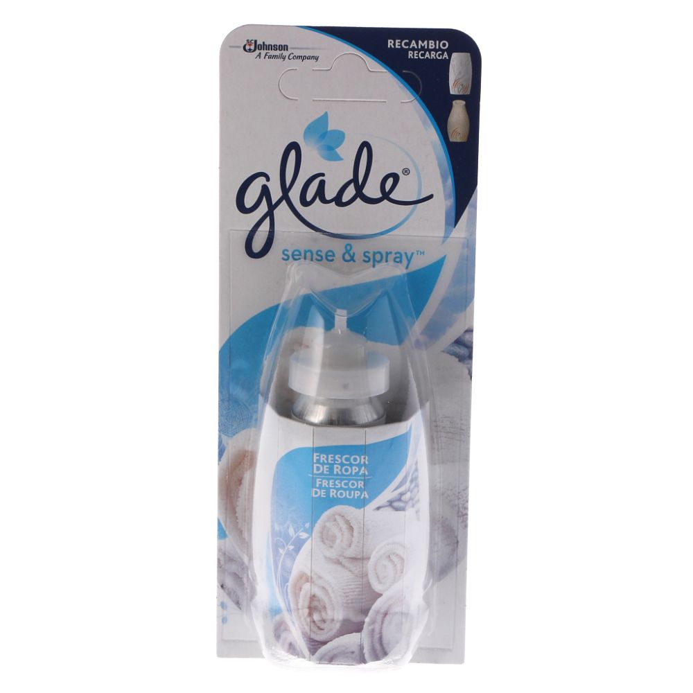  - Ambientador Glade S&S Frescor Roupa Recarga 18ml (1)