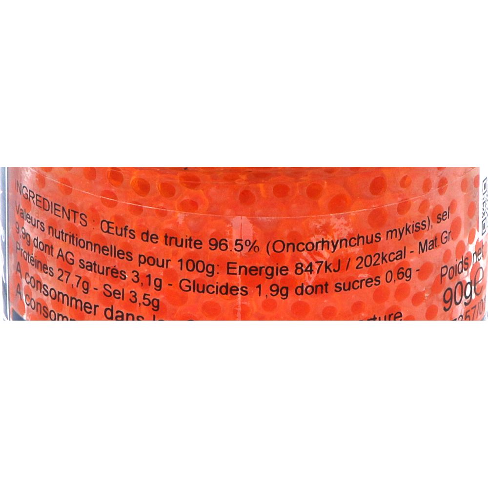  - Ovas Truta Comptoir Du Caviar 90g (2)