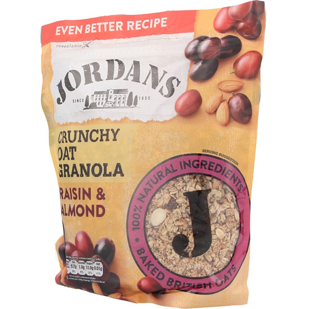  - Jordans Crunchy Granola Raisin & Almond 750 g (1)