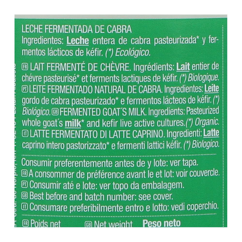  - Kefir Cantero Letur Cabra Bio 420g (2)