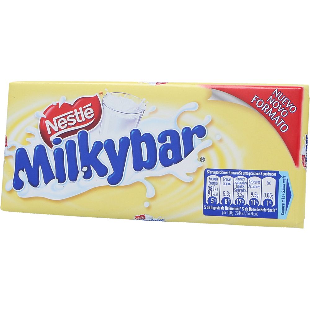 Chocolate Branco Milkybar Nestlé 100g - Chocolate Branco - Chocolates -  Chocolates & Guloseimas - Mercearia - Produtos - Supermercado Apolónia