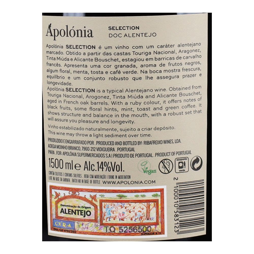  - Apolónia Selection Red Wine 2014 Magnum 1.5 L (3)