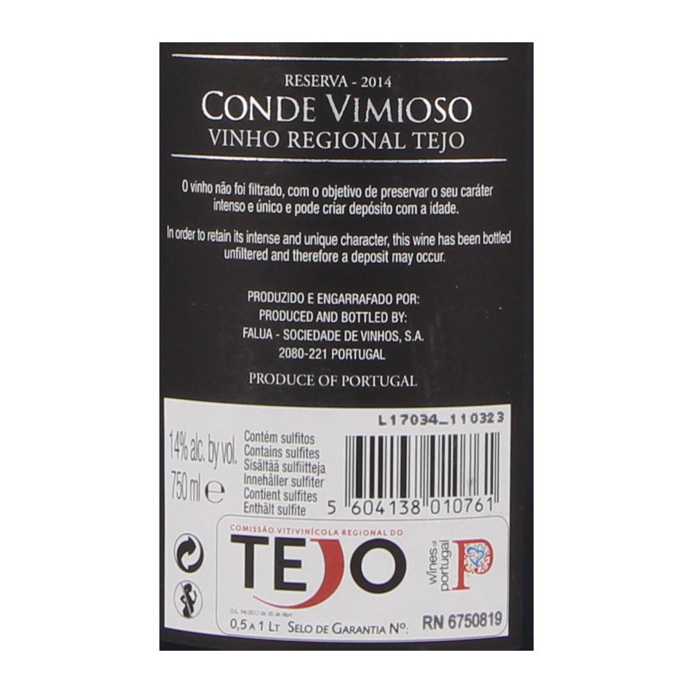  - Vinho Conde Vimioso Reserva Tinto 75cl (2)