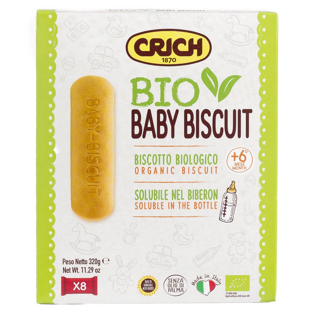  - Crich Organic 6+ Months Soluble Baby Biscuits 320g (1)