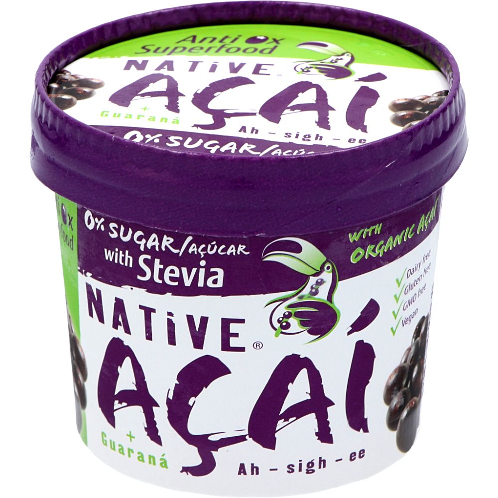  - Native Sugar Free Acai With Guarana Sorbet 160 ml (1)