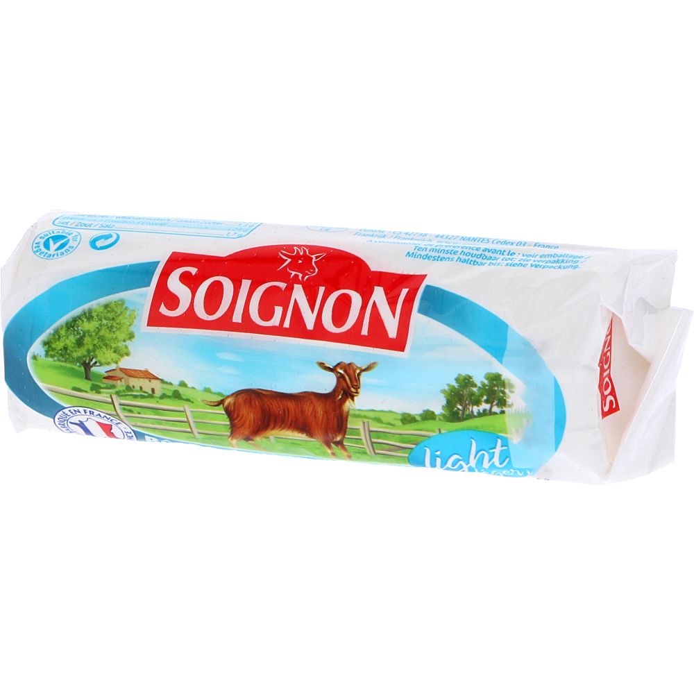  - Soignon Light Goat`s Cheese Log 180g (1)