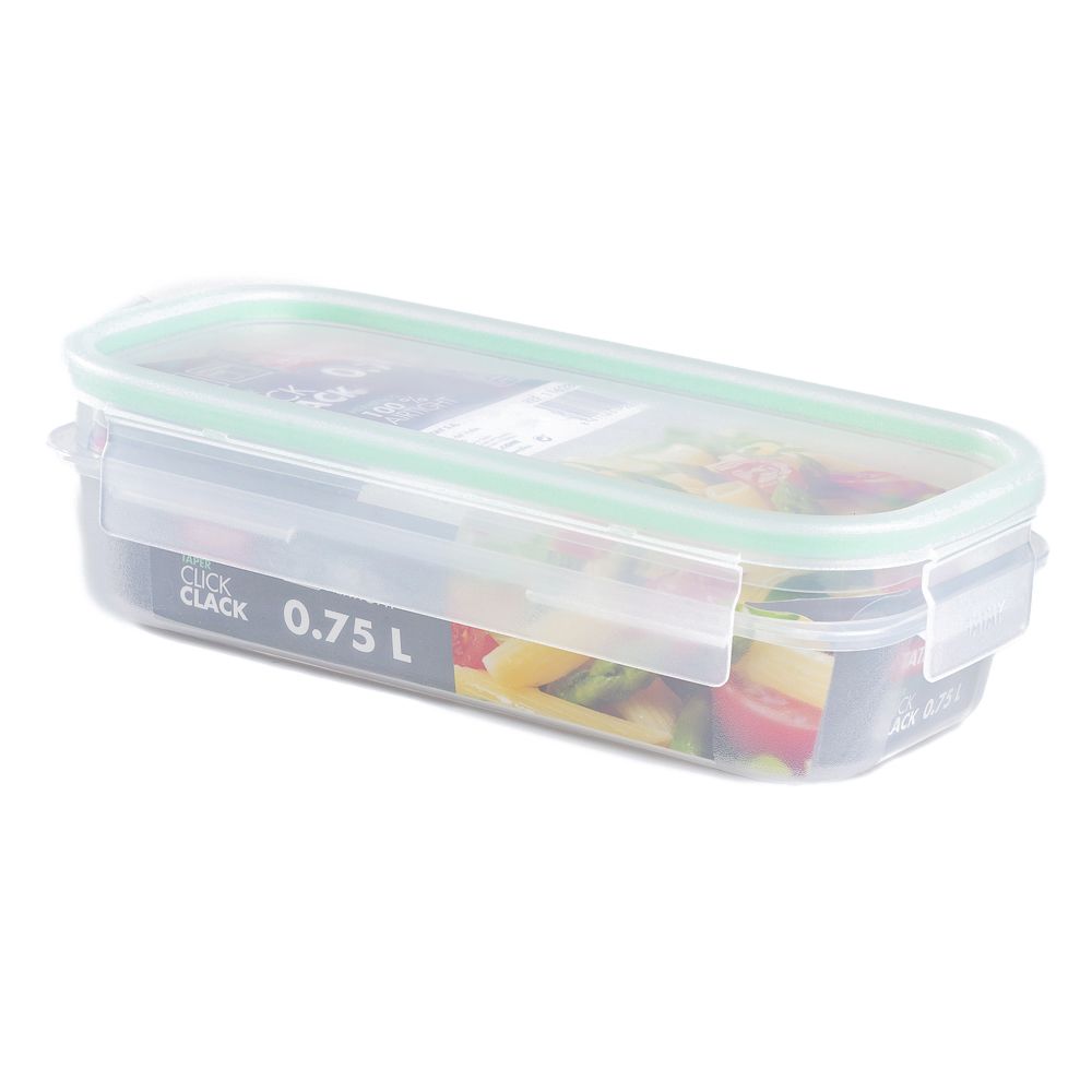  - Tatay Click Clack Rectangular Food Storage Box 0.75 L (1)