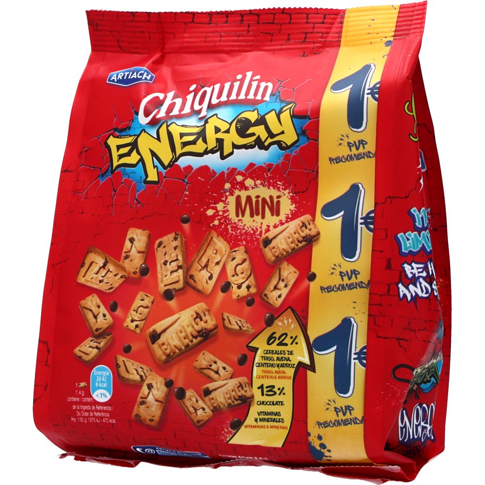  - Artiach Chiquilín Energy Mini Biscuits 125g (1)