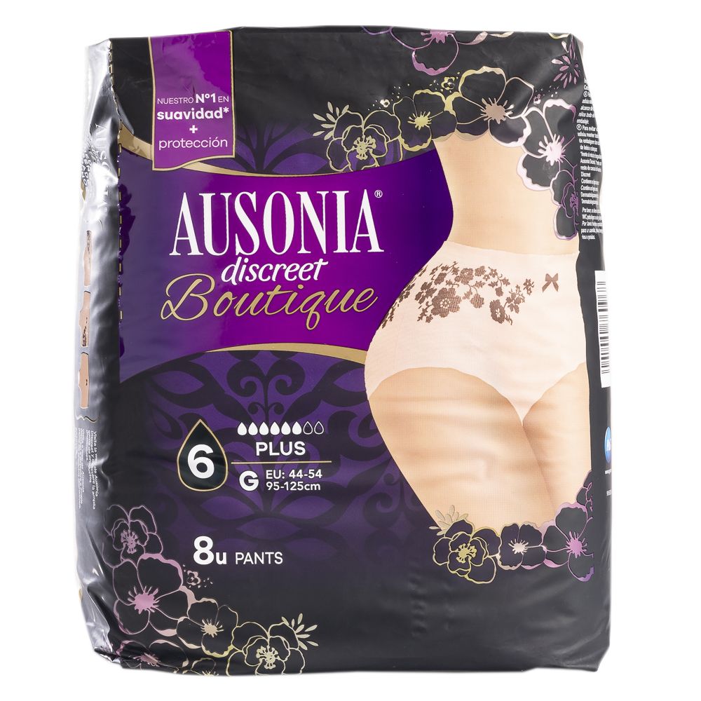 Ausonia Discreet Incontinence Pants Large Beige 8 pc - Sensitive Bladder &  Incontinence - Health & Wellbeing - Toiletries, Health & Beauty - Products  - Supermercado Apolónia