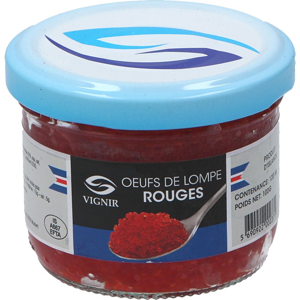  - Comptoir Du Caviar Red Lumpfish Roe 100g (1)