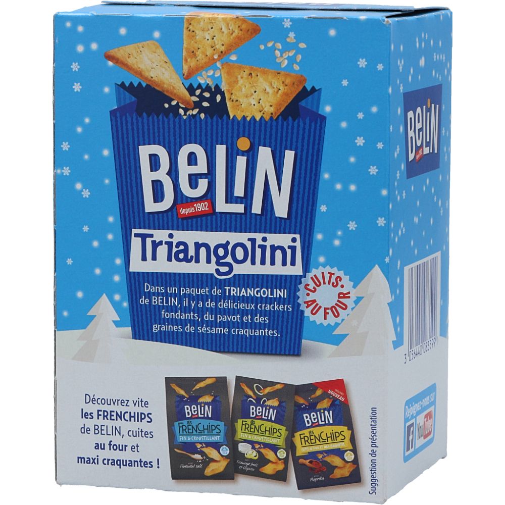 - Belin Triangolini Cracker Snacks 100g (1)