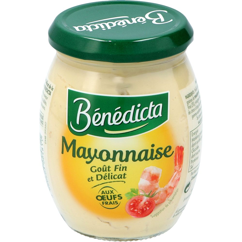 - Bénédicta Mayonnaise 255g (1)