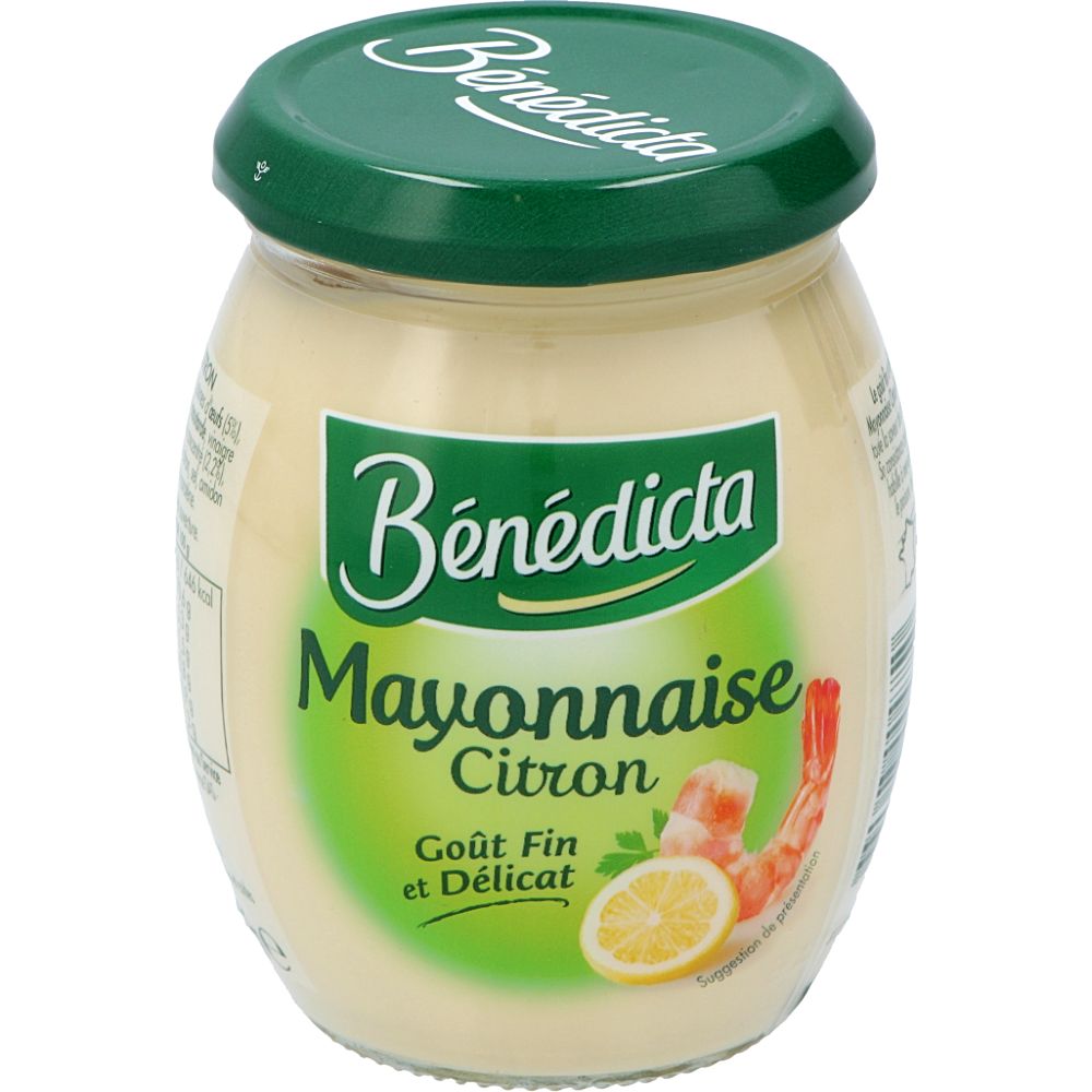  - Benedicta Lemon Mayonnaise 255g (1)