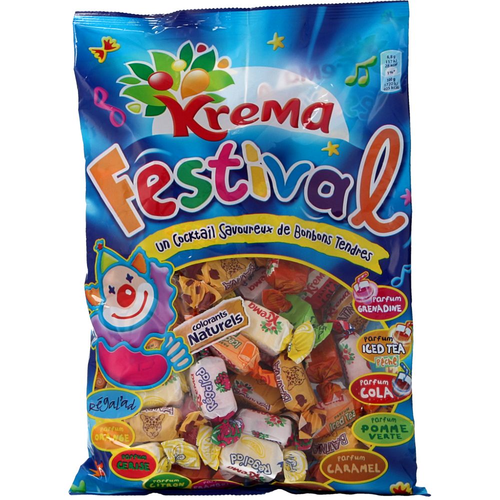  - Krema Festival Assorted Caramel Chews 360g (1)