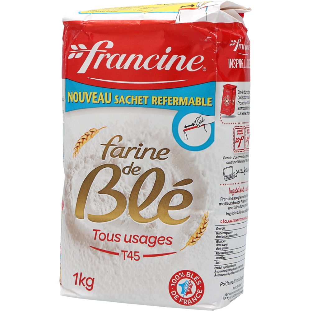  - Francine Wheat Flour T45 1 Kg (1)