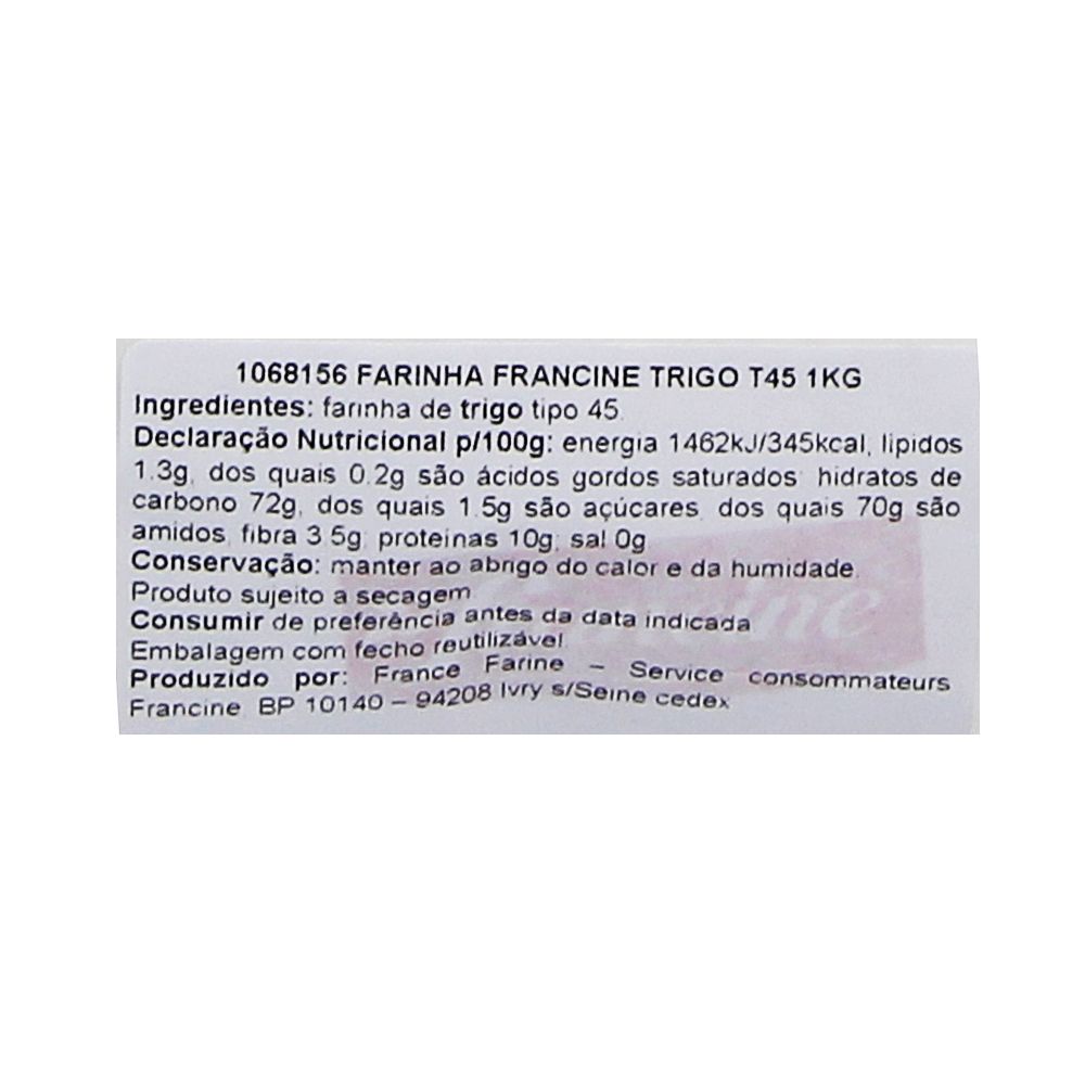  - Francine Wheat Flour T45 1 Kg (2)
