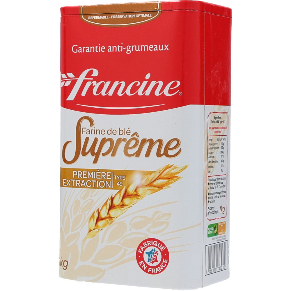  - Francine Supreme Wheat Flour T45 1 Kg (1)