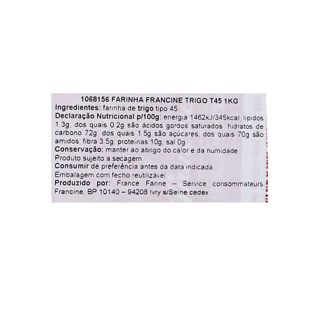  - Francine Supreme Wheat Flour T45 1 Kg (2)