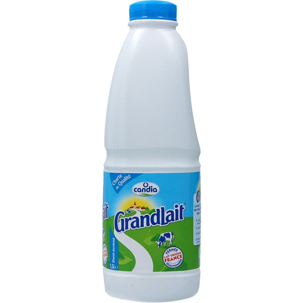 - Candia Grandlait Half Fat Milk 1.5 L (1)