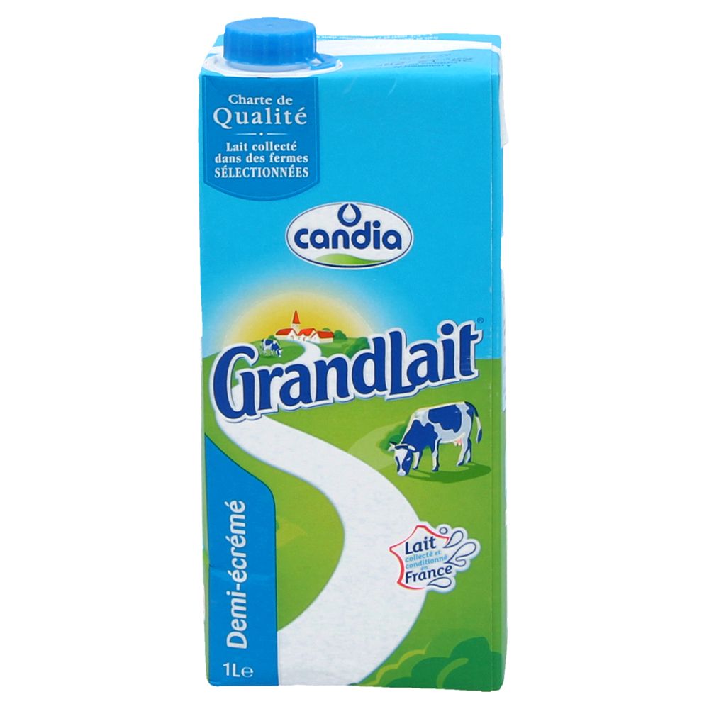  - Candia Grandlait Half Fat Milk 1L (1)