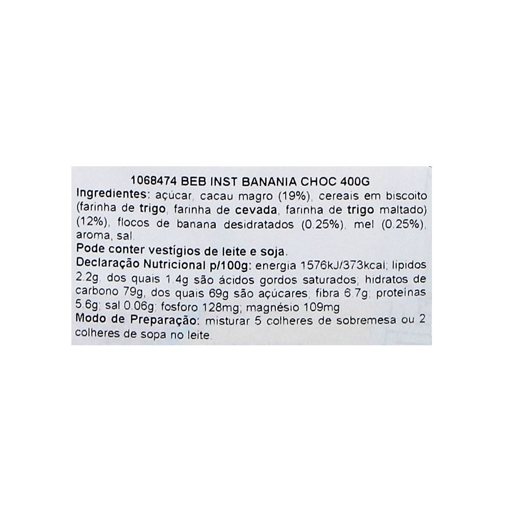  - Banania Instant Chocolate & Cereal Drink 400g (2)