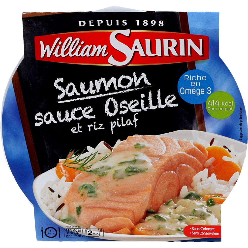  - William Saurin Ready Meal Salmon & Rice 300g (1)