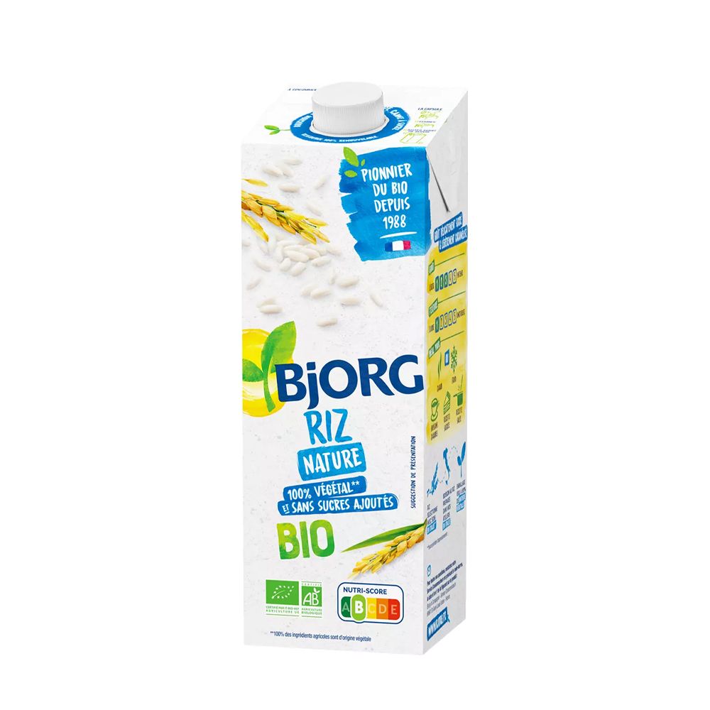  - Bjorg Plain Organic Rice Milk Drink 1L (1)