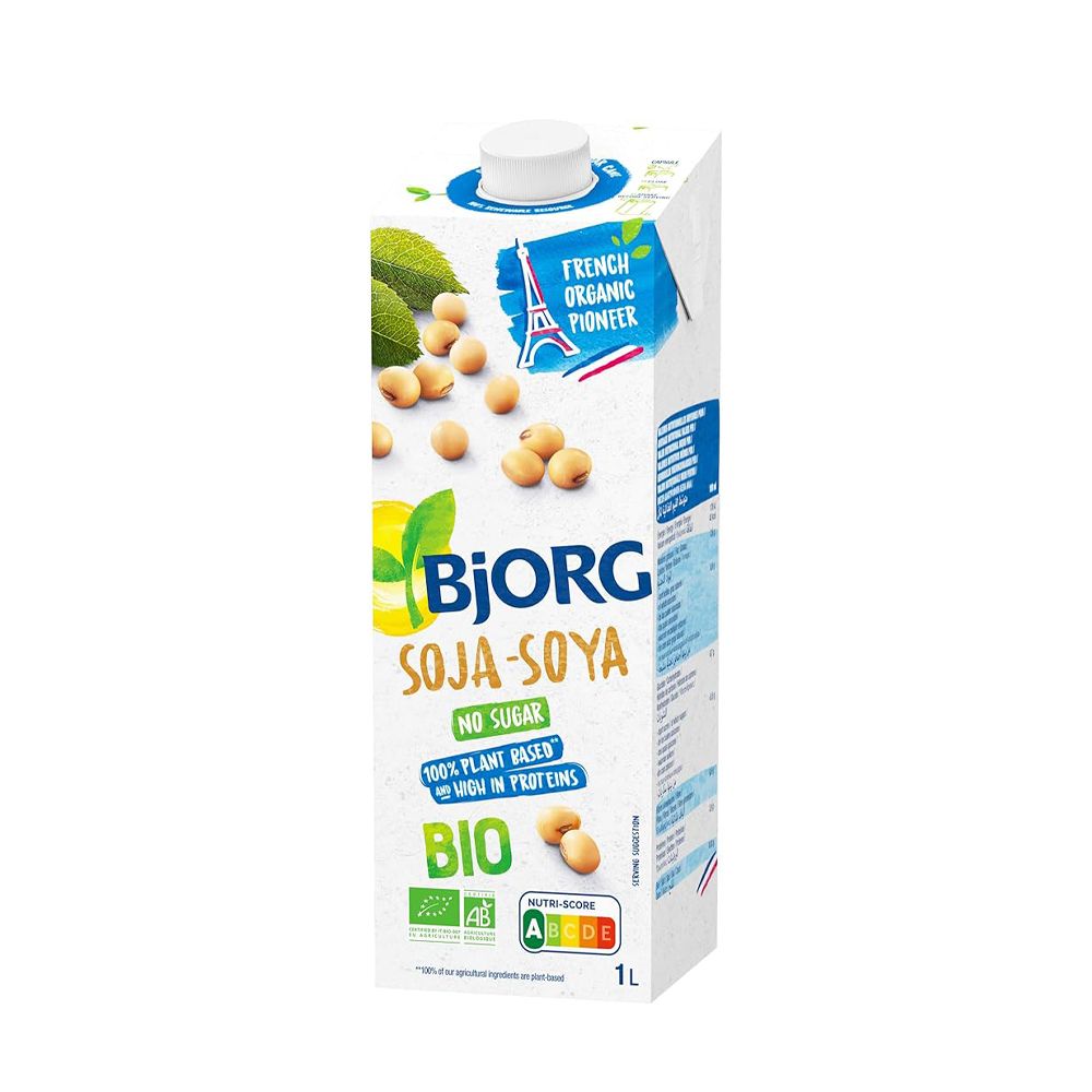  - Bjorg Plain No Added Sugar Organic Soy Milk Drink 1L (1)