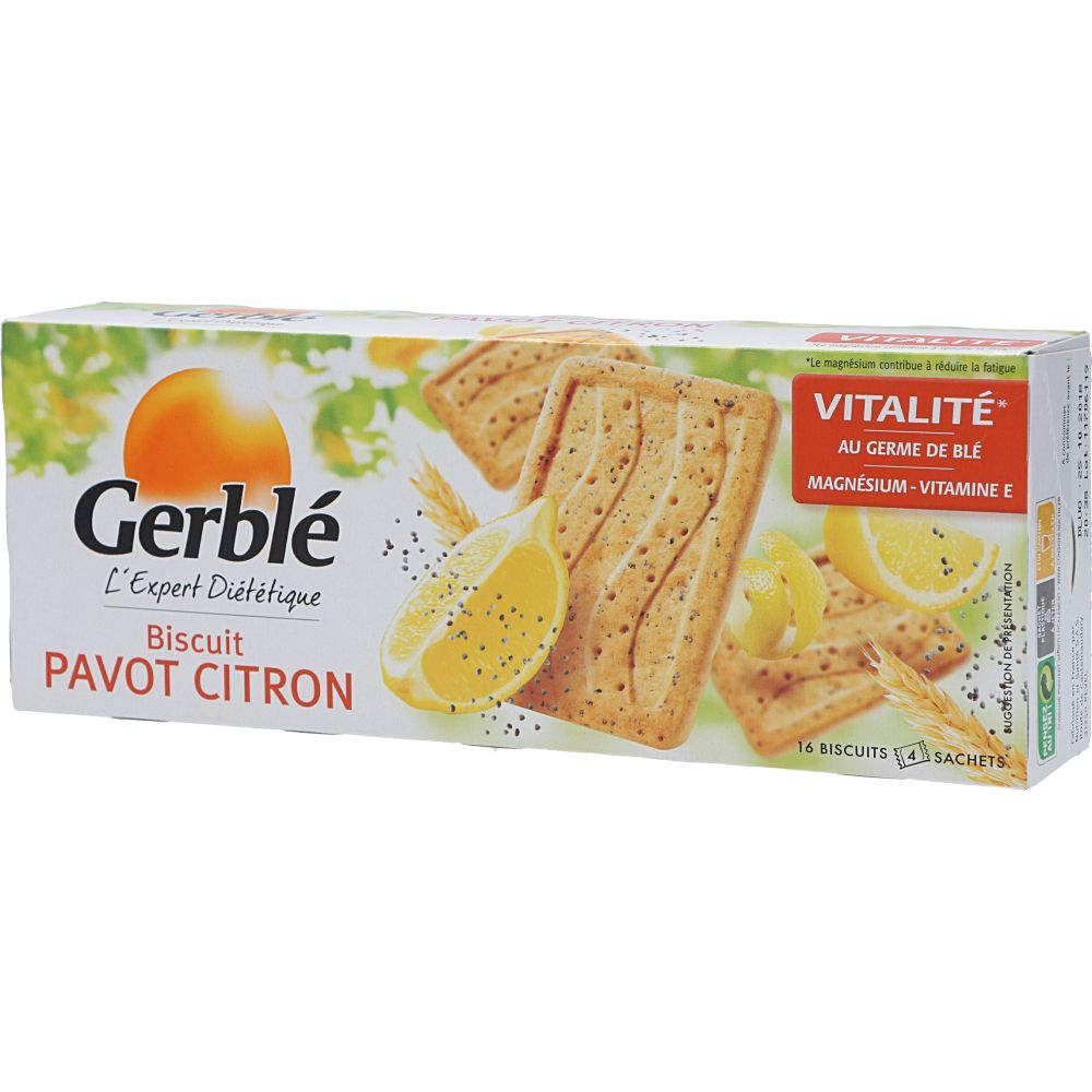  - Gerblé Lemon & Poppy Seeds Biscuits 200g (1)