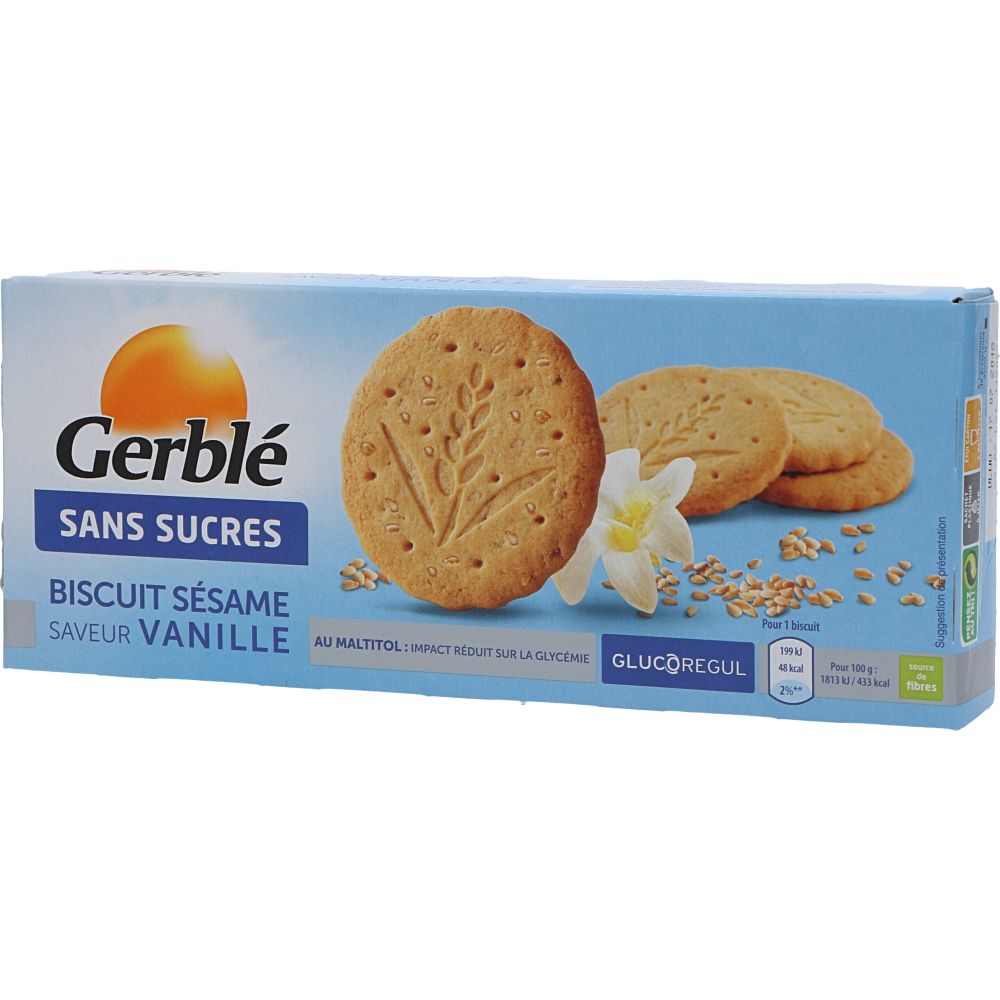  - Gerblé Vanilla Biscuits 132 g (1)