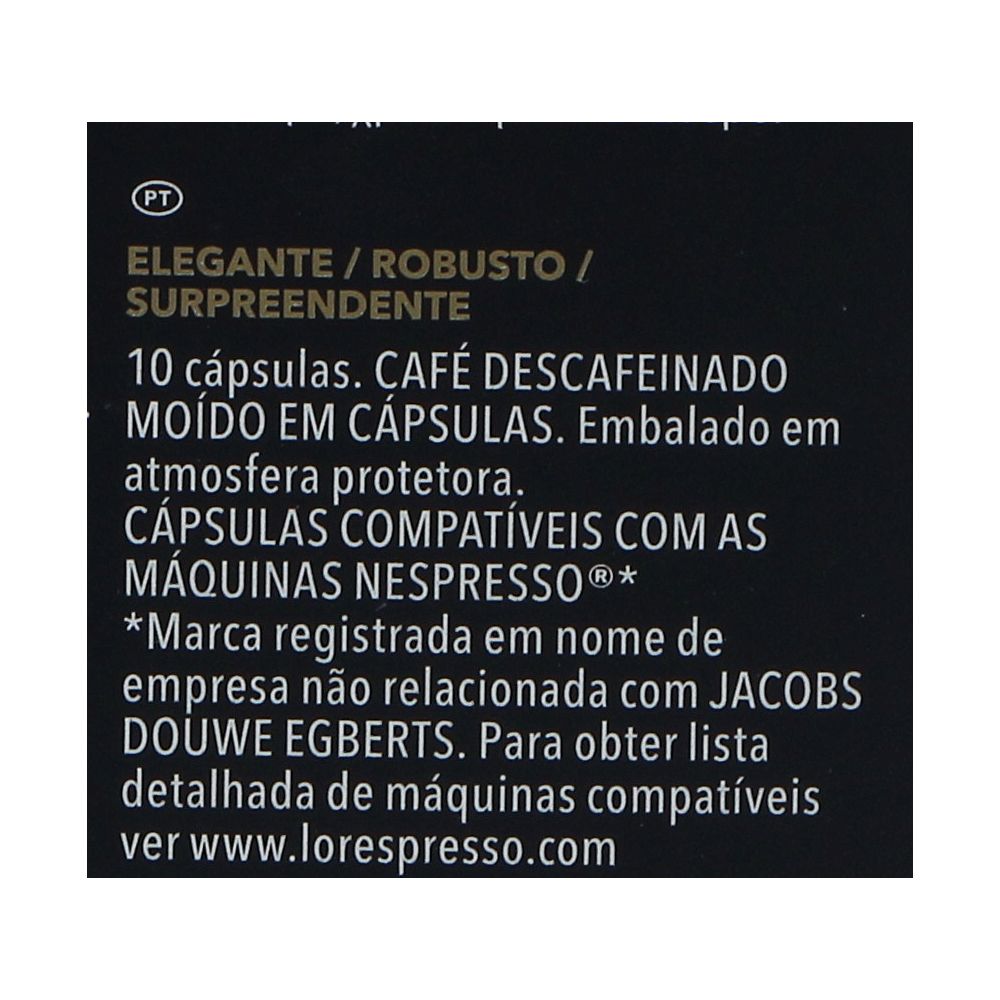  - Café Ristretto Descafeinado L`Or 10 Cápsulas 52g (2)
