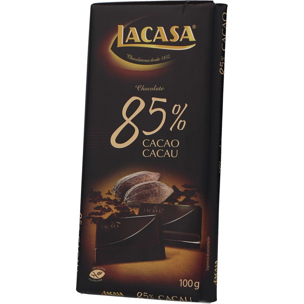  - Lacasa 85% Cocoa Chocolate Bar 100g (1)