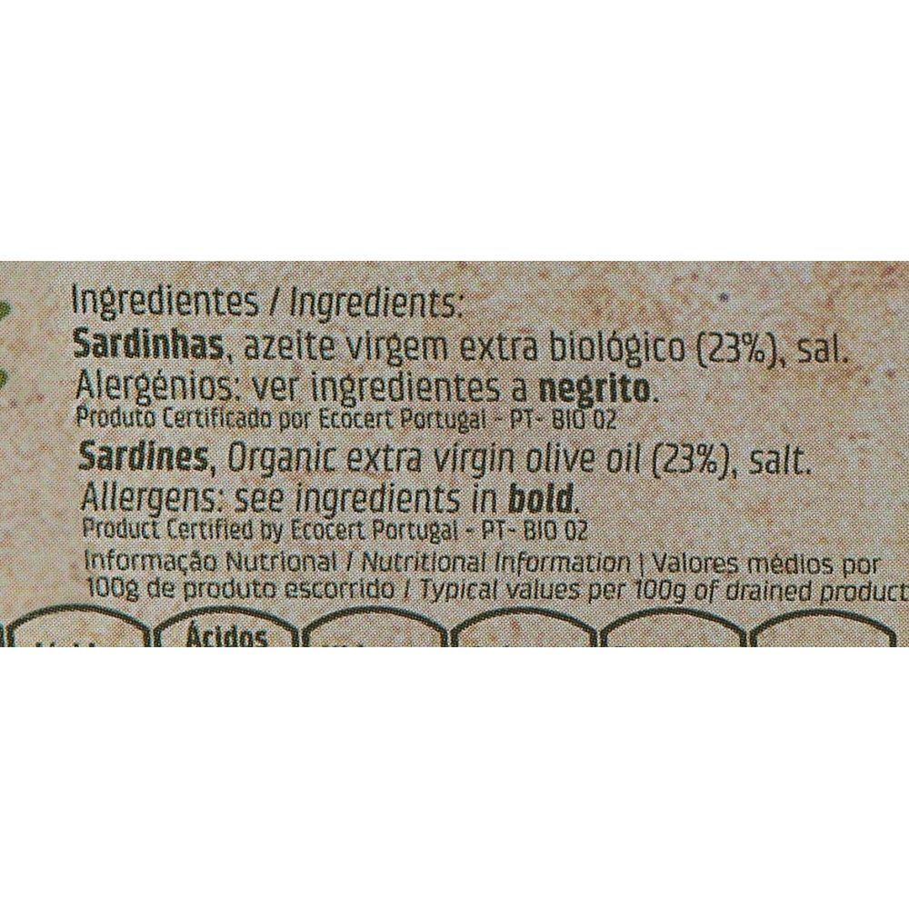  - Socilink Sardines in Organic Olive Oil 125g (2)