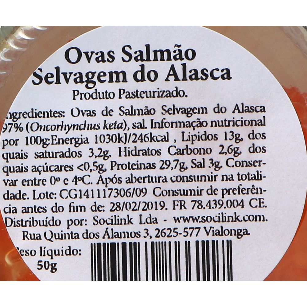  - Ovas Salmão Selvagem Comptoir Du Caviar 50g (2)