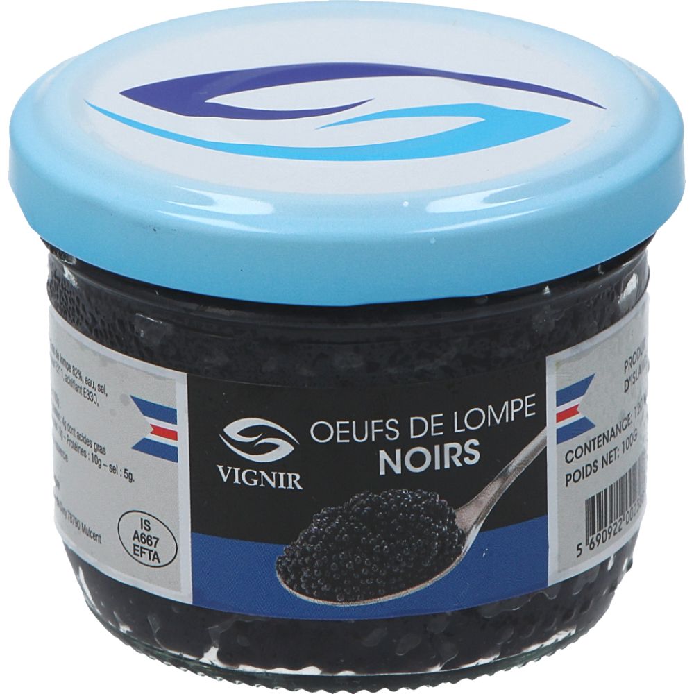  - Comptoir Du Caviar Black Lumpfish Roe 100g (1)