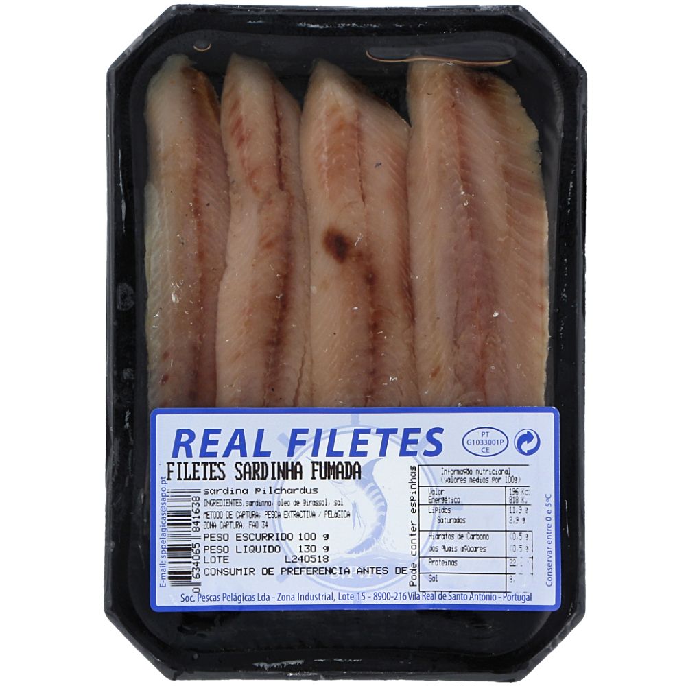  - Real Filetes Smoked Sardine Fillets 100g (1)