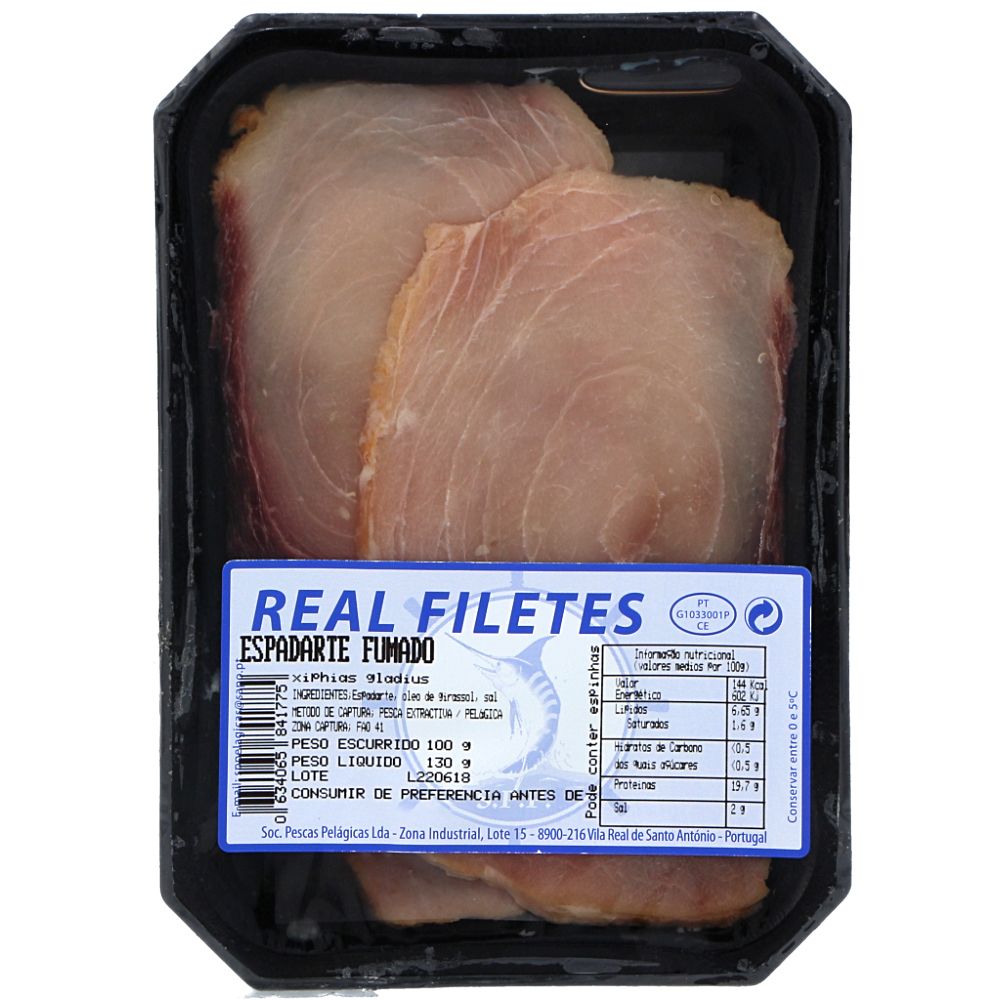  - Real Filetes Smoked Swordfish Steak 100g (1)