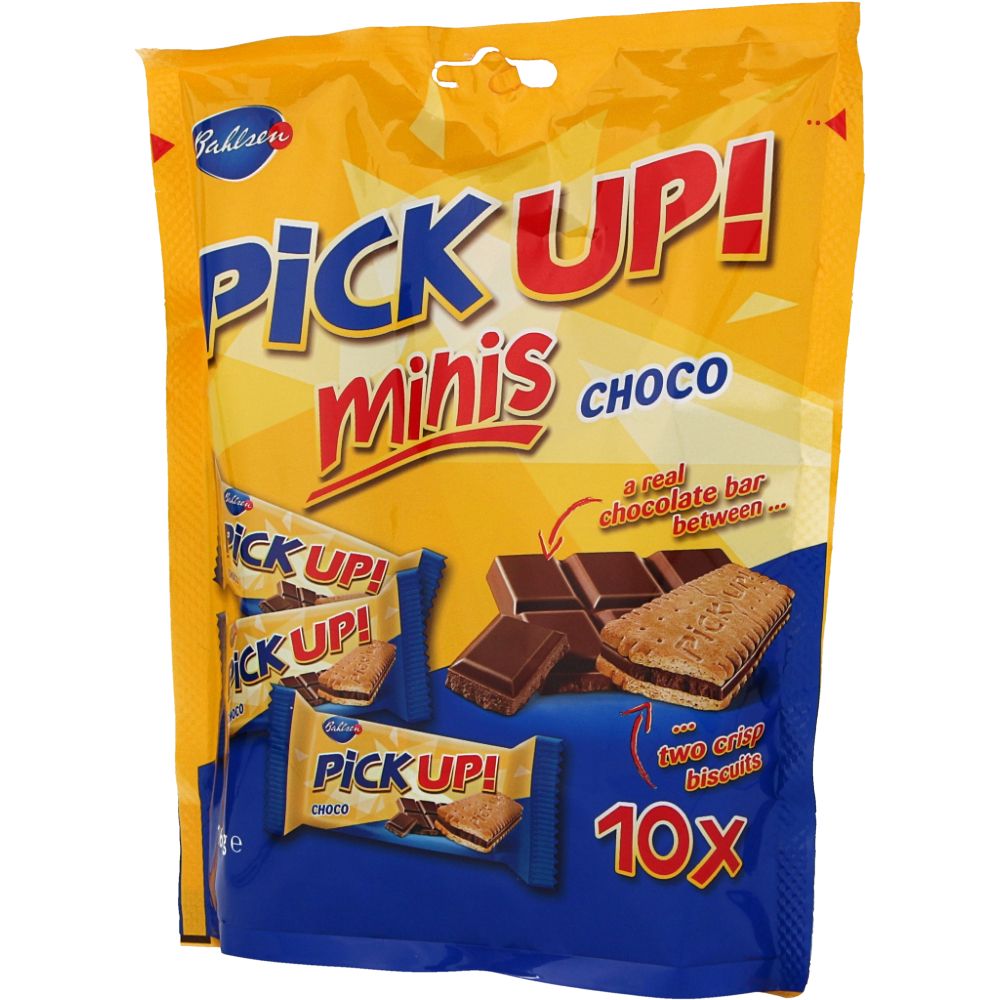  - Bahlsen Pick Up! Mini Chocolate Biscuits 160g (1)
