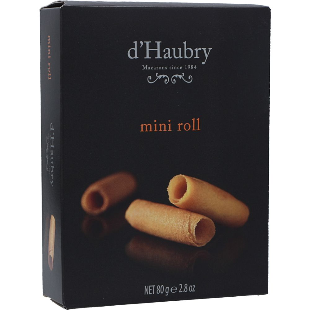  - d`Haubry Mini Roll Biscuits 80 g (1)