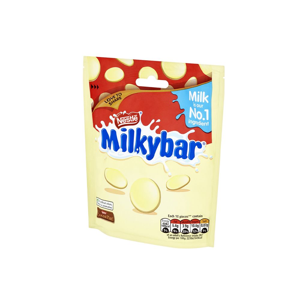  - Nestlé Milkybar White Chocolate Giant Buttons 103 g (2)