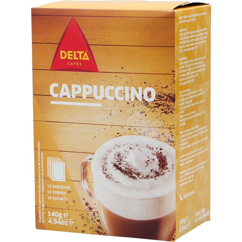  - Delta Cappuccino Mix 140g (1)