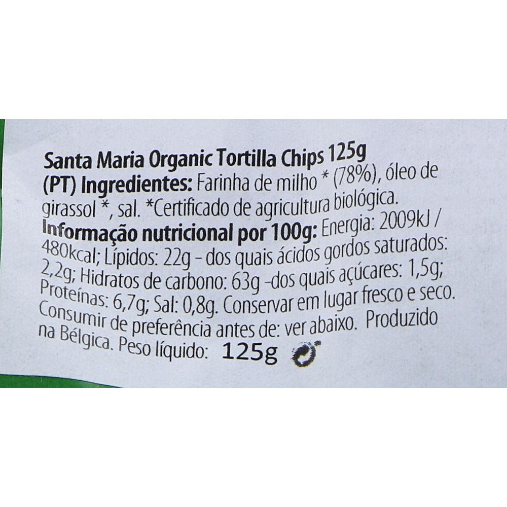 - Tortilha Chips Bio Santa Maria 125g (2)