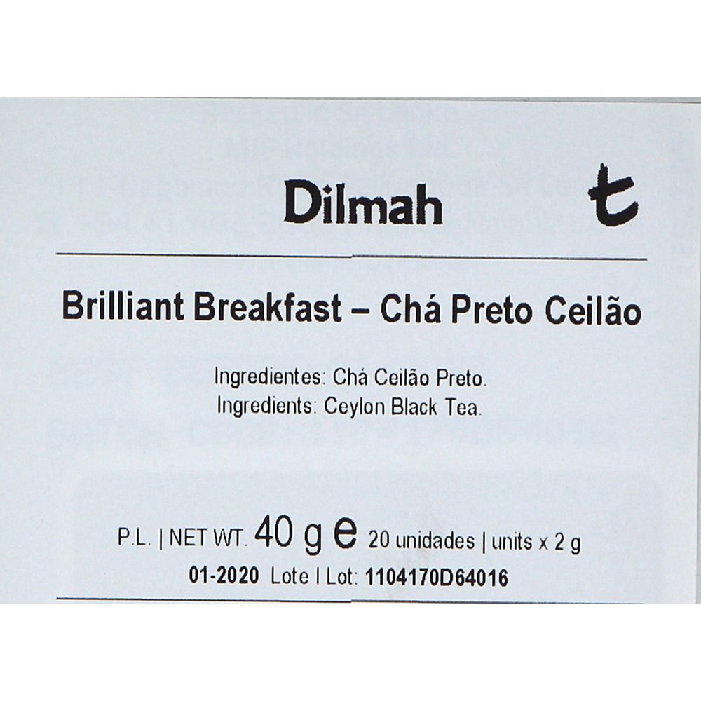  - Chá Brilliant Breakfast Dilmah 20Un=40g (2)