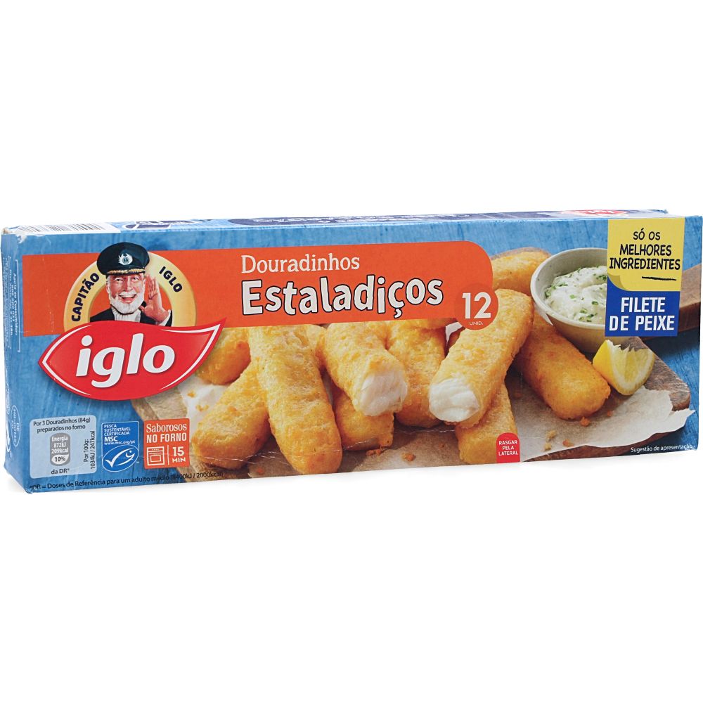 Iglo Battered Fish Fingers 12 pc 336 g - Products - Supermercado Apolónia